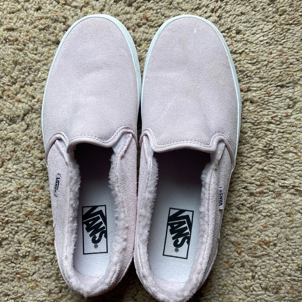 Pink Suede Vans